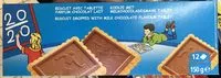 Mängden socker i 12 Biscuits avec Tablette parfum Chocolat Au Lait