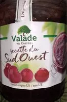 Mängden socker i Confiture de cerise