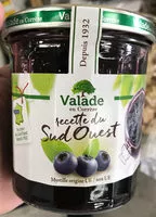 Mängden socker i Recette du Sud-Ouest Myrtille