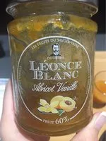 Mängden socker i Préparation aux fruits abricot vanille , 330g