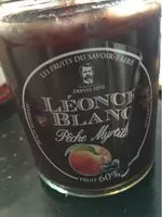 Mängden socker i Confiture Pêche Myrtille
