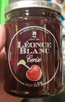 Mängden socker i Confiture de cerise