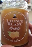 Mängden socker i Confiture Mirabelle