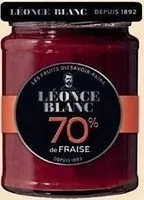 Mängden socker i Confiture fraise 70%