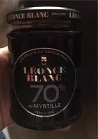 Mängden socker i Confiture de myrtille 70%