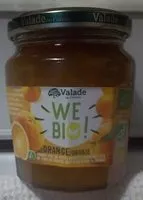 Mängden socker i We Bio - Préparation d'orange