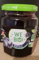 Mängden socker i Confiture de myrtilles