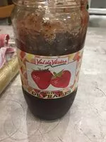 Mängden socker i Confiture fraise