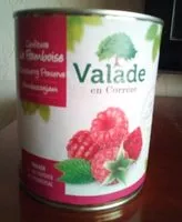 Mängden socker i Confiture de framboise