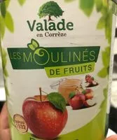 Mängden socker i Compote De Pommes Valade 850 Gr, 3 Boîtes