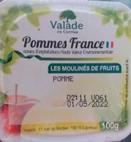 Mängden socker i Moulinés de fruits Pomme