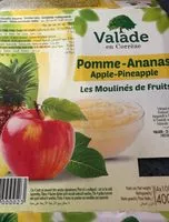 Mängden socker i Les moulinés de fruits