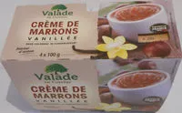 Mängden socker i Crème de marrons vanillée