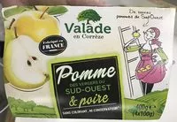 Mängden socker i Pomme des Vergers du Sud-Ouest & Poire
