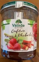 Mängden socker i Confiture fraises et rhubarbe