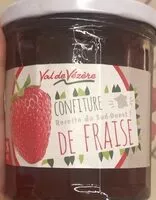 Mängden socker i Confiture de fraise