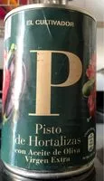 Mängden socker i Pisto de hortalizas con aceite de oliva