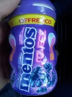 Mängden socker i Chewing-gum Squeez parfum fruits rouges