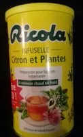 Mängden socker i Infuselle citron et plantes