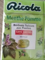Mängden socker i Bonbons suisses aux plantes