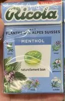 Mängden socker i Ricola Menthol