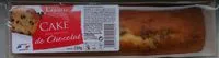 Mängden socker i Cake aux pépites de chocolat