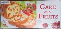 Mängden socker i Cake aux fruits