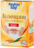 Mängden socker i Blonvilliers Pure Canne Blond en poudre