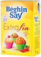 Mängden socker i Extra fin Béghin-Say®
