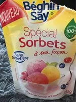 Mängden socker i Special sorbet