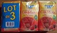 Mängden socker i Spécial Confitures au sucre blanc (Lot de 3)