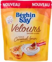 Mängden socker i Velours touche de caramel brun