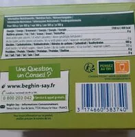 Mängden socker i Sucre petits morceaux