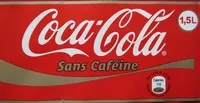 Mängden socker i Coca Cola sans caféine