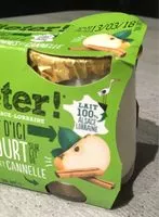 Mängden socker i Yaourt pommes cannelle