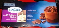 Mängden socker i Les Créations Plaisir - Tout Chocolat