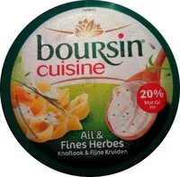 Mängden socker i Cuisine Ail & Fines Herbes (20 % MG)