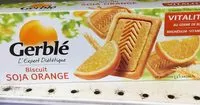 Mängden socker i Biscuit soja orange