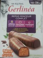 Mängden socker i Barre saveur Caramel Chocolat