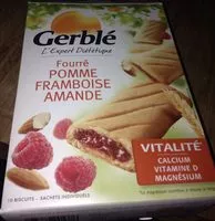 Mängden socker i Gerblé - Apple Almond Raspberry Filled Cake, 200g (7.1oz)
