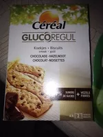 Mängden socker i GlucoRegul Biscuits Chocolat-Noisettes