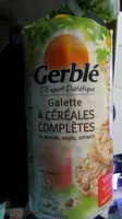 Mängden socker i Galette 4 céréales complètes
