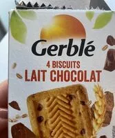 Mängden socker i Gerble chocolat 4 biscuits