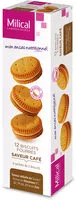 Mängden socker i Milical Nutrition Saveur Café 12 Biscuits