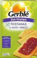 Mängden socker i Tostadas a la harina de maíz y arroz. Sin gluten.