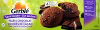 Mängden socker i Palets chocolat cookies de cacao sans gluten
