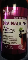 Mängden socker i Milical - Draineur Ultra Cassis