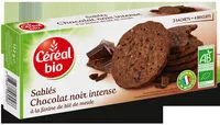 Mängden socker i Sablés Chocolat Noir Intense