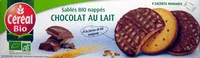 Mängden socker i Sablés Bio nappés chocolat au lait