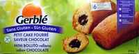 Mängden socker i Cake fourré saveur chocolat noisette